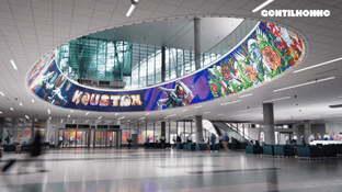 Nanolumens’ Elliptical LED Experience at George Bush Intercontinental Airport Immerses Houston Travelers