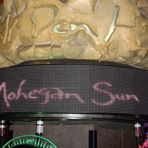 Mohegan Sun Casino Adds Advertising and Promotional Capabilities to Slots With Nanolumens Truly Curved 360-Degree Displays