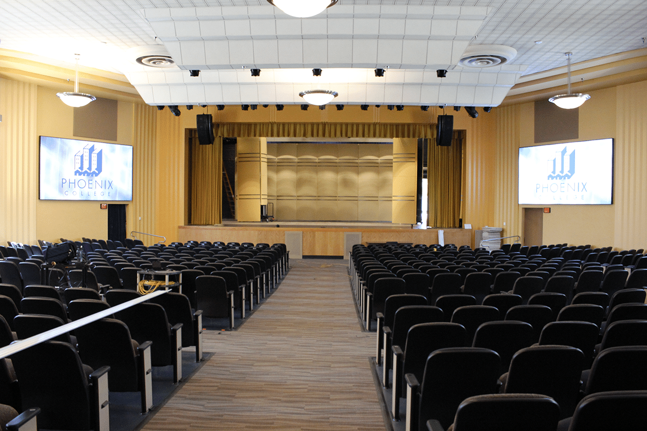 Nanolumens Integrates 21st Century Technology Into Phoenix College’s 20th Century New Deal Auditorium
